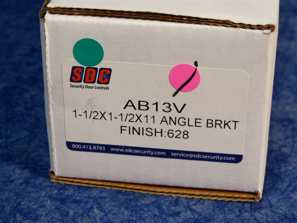 SDC Security AB13V 1.5x1.5x11" Angle Bracket (G99)