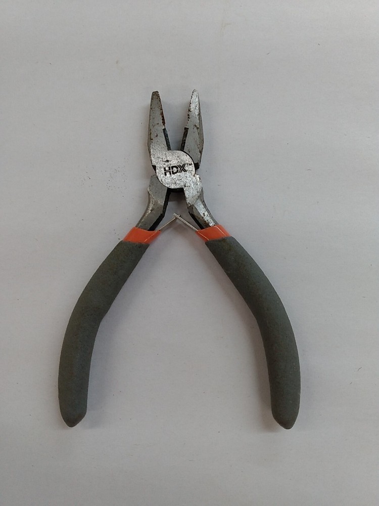 HDX Pliers 5" Gray Rubber Comfort Grip