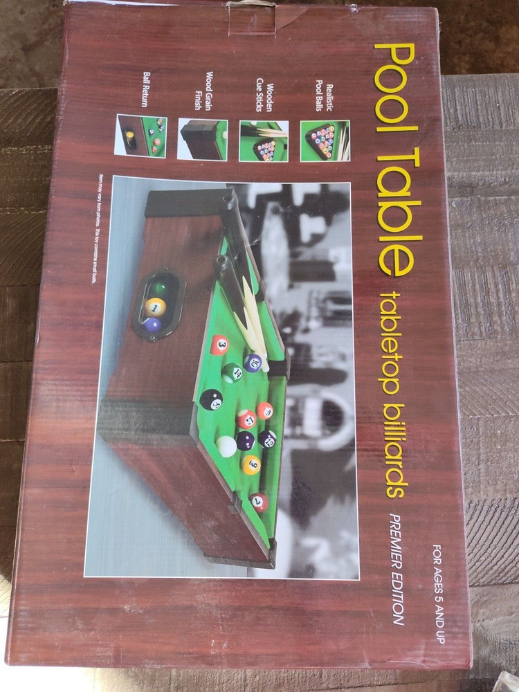 Table Billiards by Westminster - Never Used In Original Box