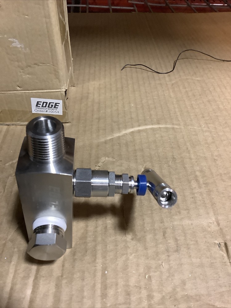 Edge Measurement 316SS 1/2” MxF Needle Valve