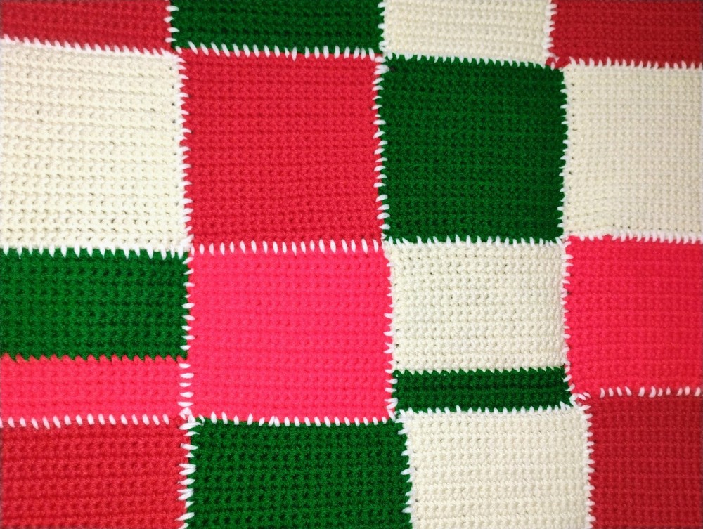 Patchwork Crochet Blanket