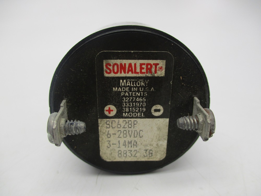 MALLORY SONALERT SC628P TRANSDUCER NSMP