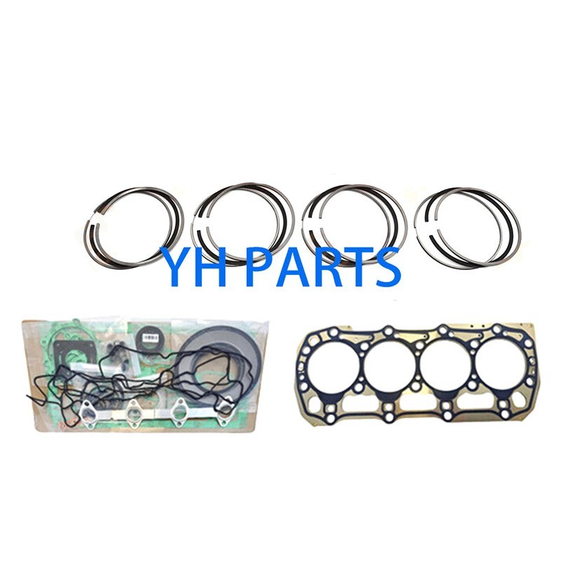 C2.2 Engine Piston Rings+Full Gasket Kit Fits for Caterpillar 3024C Engine