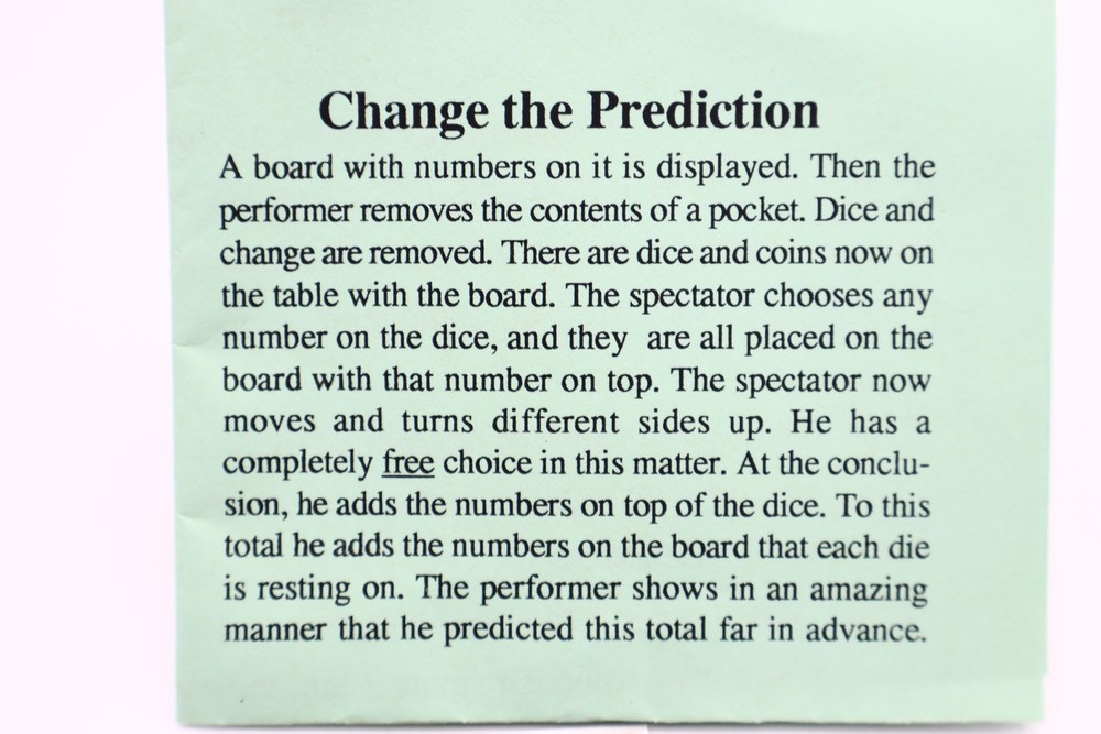 Change The Prediction by VIP