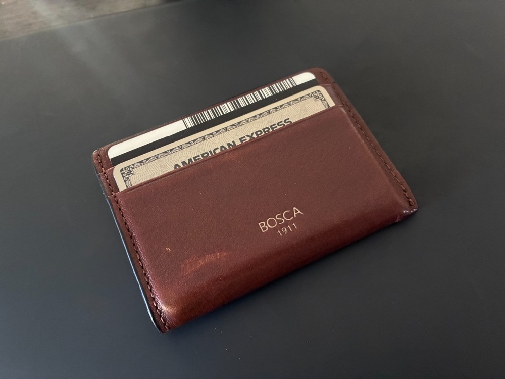 Bosca Dolce Italia Weekend Leather - Dark Brown