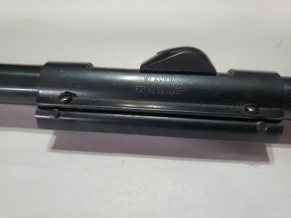 VINTAGE WEAVER C4 SCOPE WITH TIP OFF MOUNT AND ORIGINAL BOX
