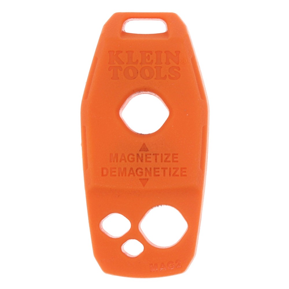 KLEIN TOOLS MAG2 Magnetizer/Demagnetizer Compact Tool SS Key Ring Rare Earth