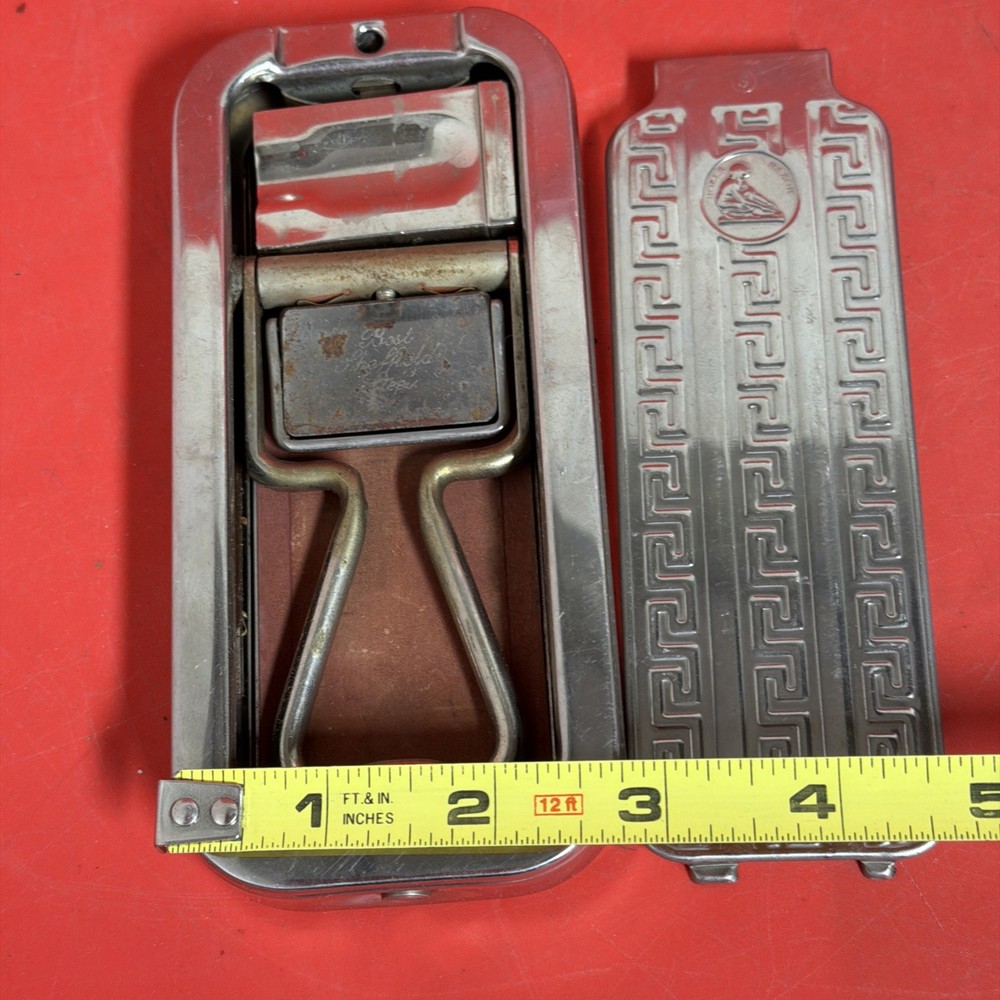 Vintage Rolls Razor in Original Case No. 3 Imperial Model