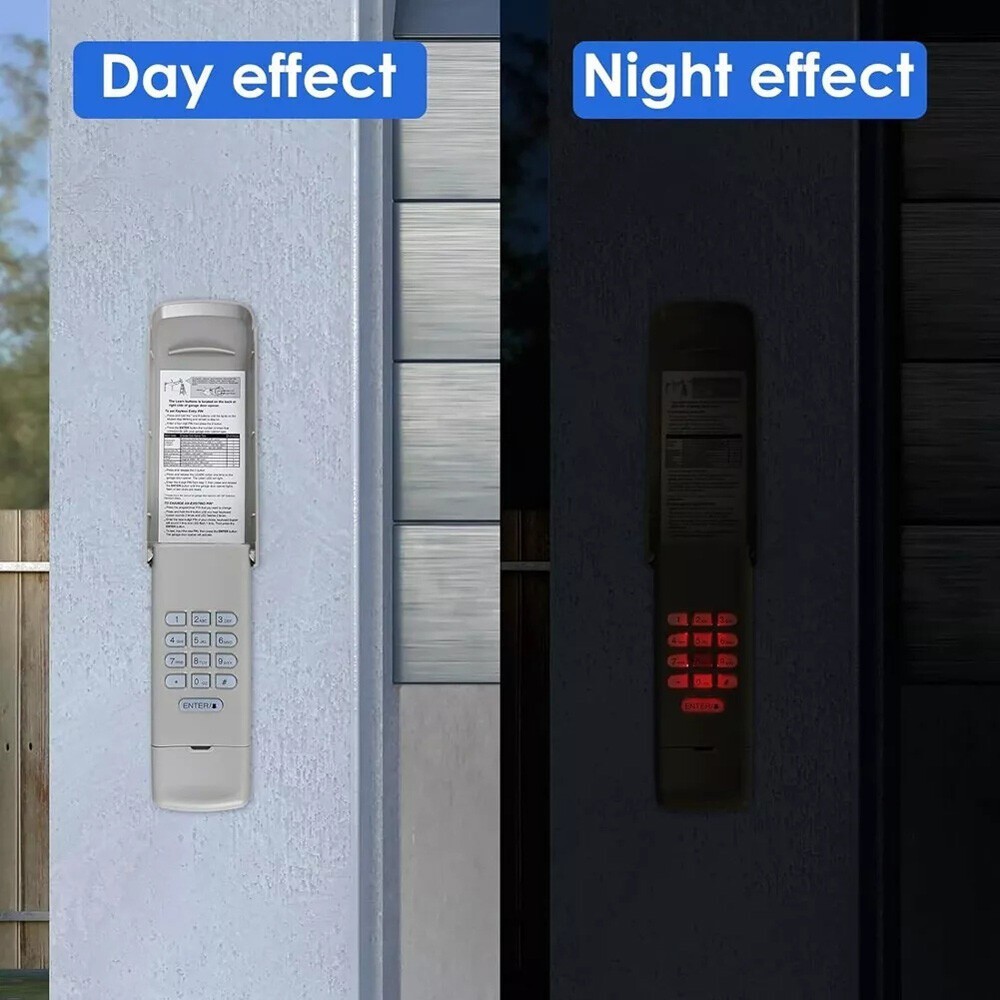 For Liftmaster 877MAX Wireless Garage Door Opener Keyless Keypad Entry System