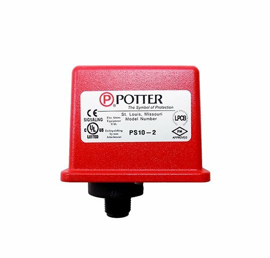 POTTER PS10-2 WATERFLOW PRESSURE SWITCH SPDT