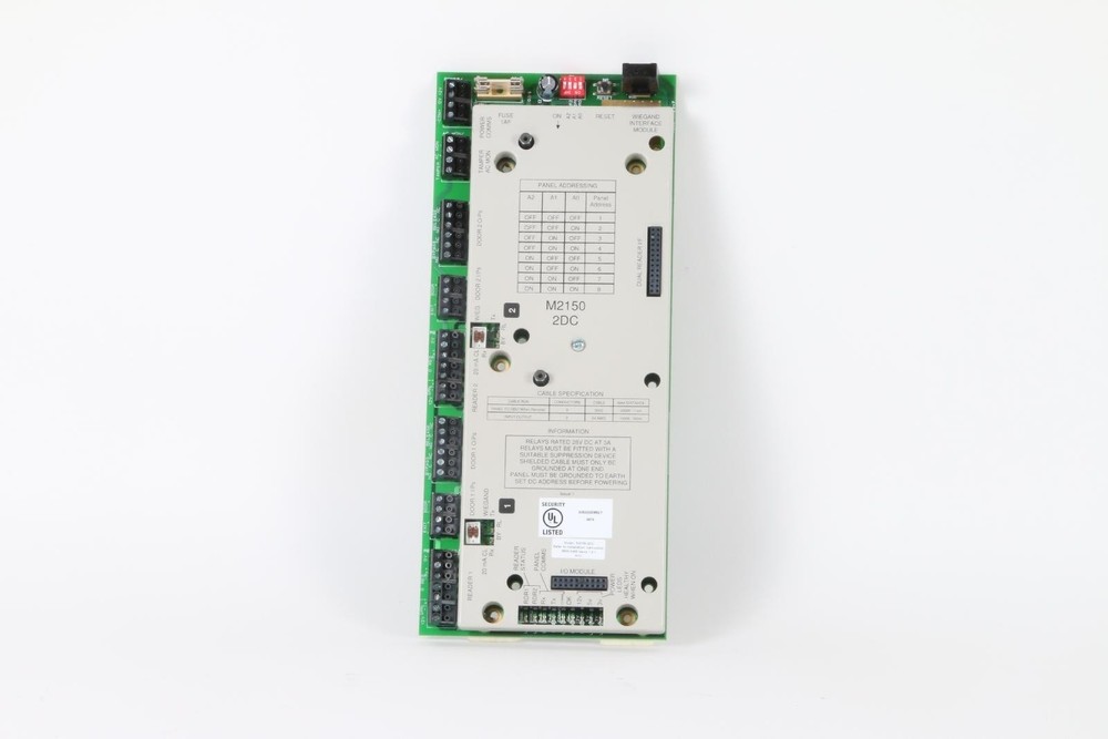 AMAG Symmetry M2150 2DC Access Control Panel Door Controller Board Wiegand