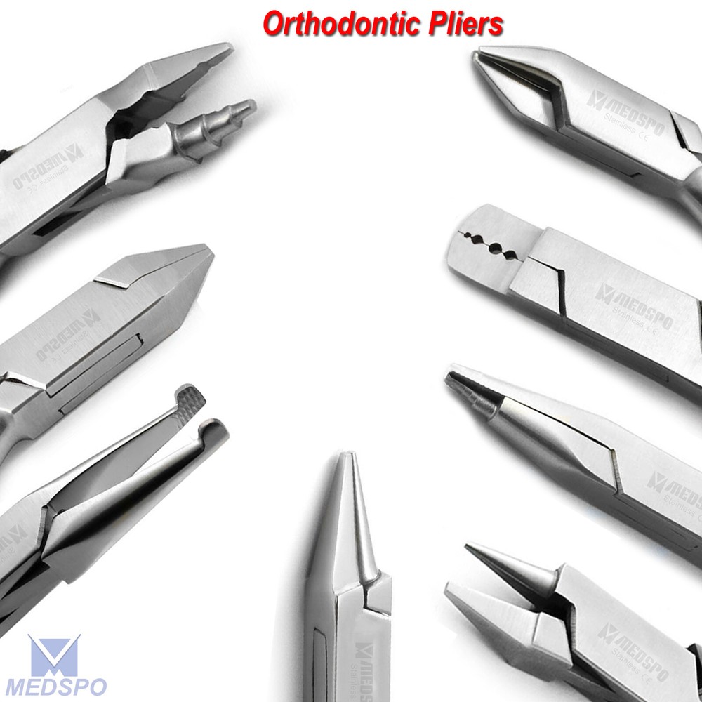 Orthodontic Arch-Wire Loop Forming Bending Adjusting Tooth Braces Instruments CE
