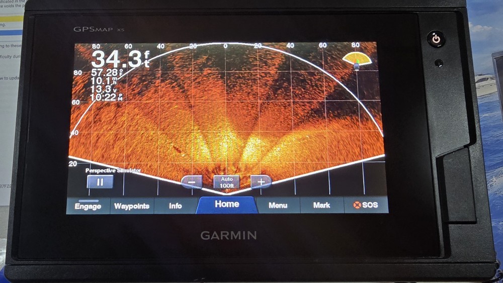 Garmin GPSMAP 742xs Chartplotter Sonar – Fully Tested – Great Condition