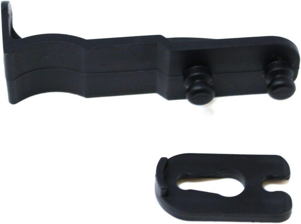 2 Pack Mailbox Plastic Latch Set Repair Kit for Solar Group Mail Box Black