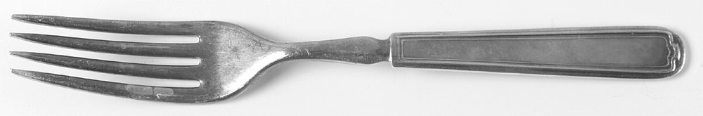 International Silver Cromwell  Indented Solid Handled Fork 2399945