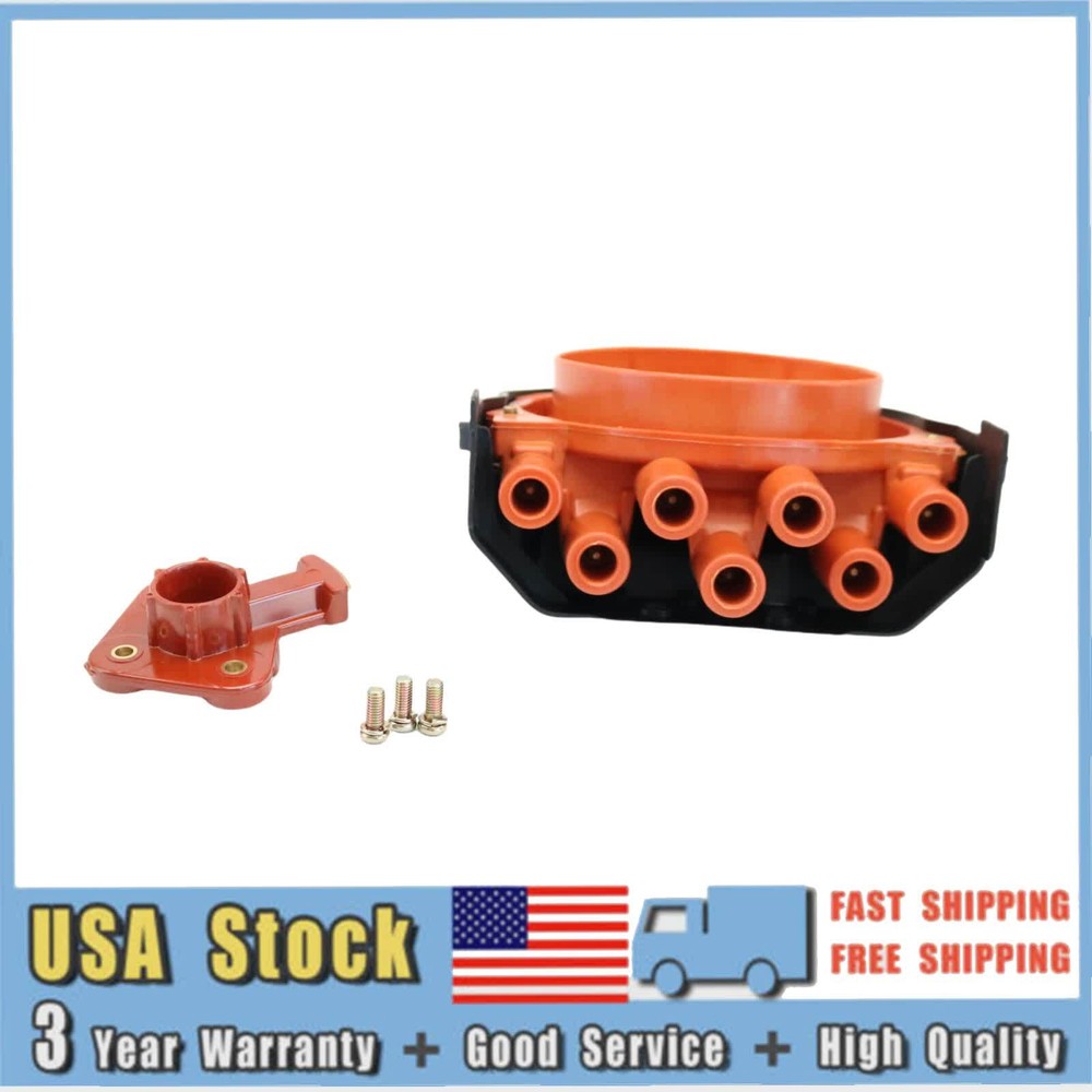 Distributor Cap&Rotor For BMW E23 E24 E28 E30 E31 E32 12111725070 12111734110 US