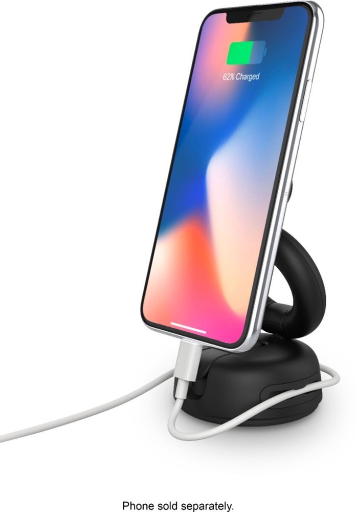 PopSockets PopMount Desk Car Dash & Windshield Mount - Black