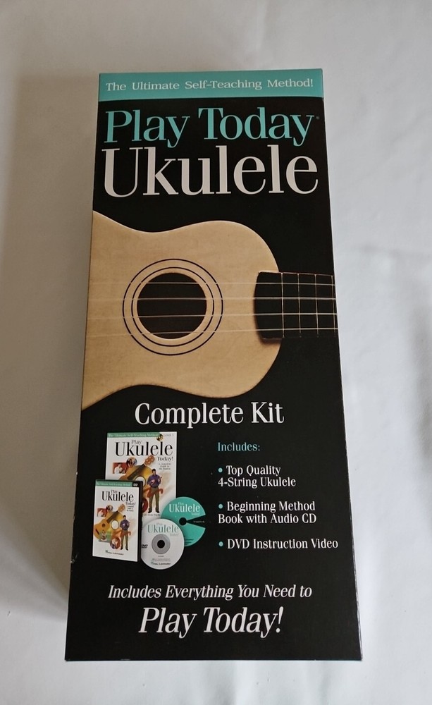 Play Today Ukulele - Complete Beginner Self Teaching Ukulele Kit Hal Leonard