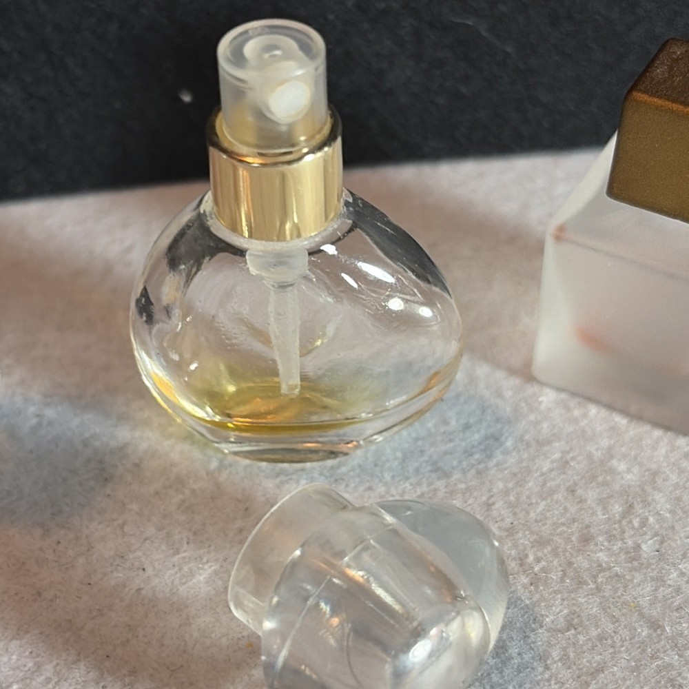 Minature Empty Perfume Lot Bottles of Three
