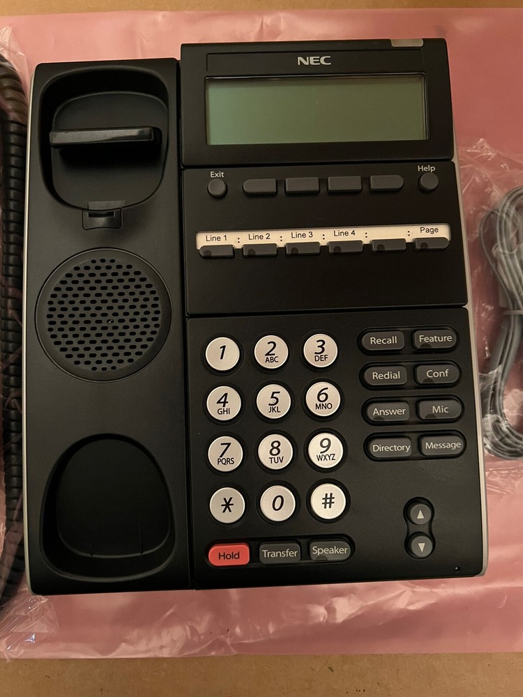 Nec DTL-6DE-1 6-Button Digital phone 680001 *Refurbished*