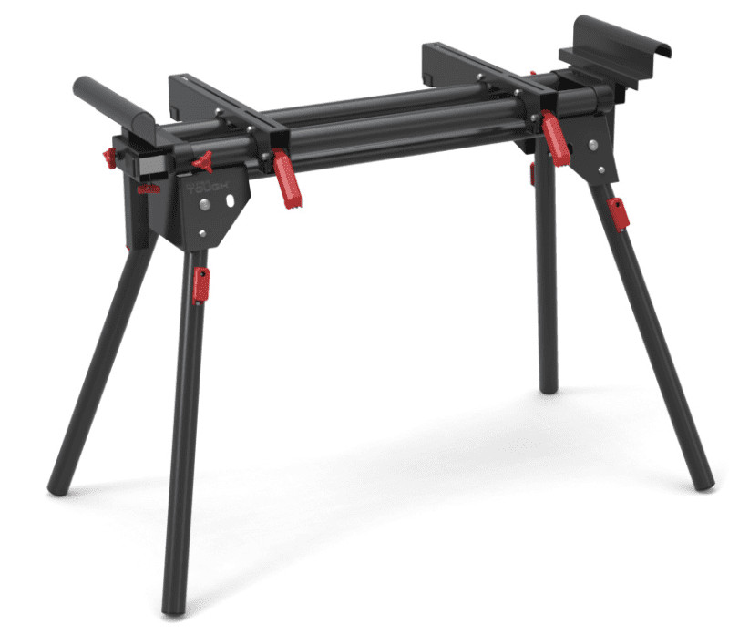 Hyper Stack Heavy Duty 500-lb Miter Saw Stand Supports 10' Boards