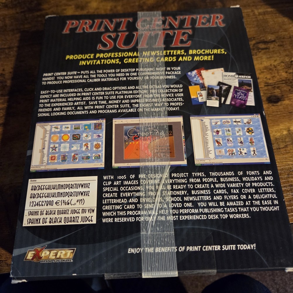 Print Center Suite New For 2003