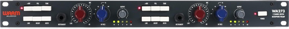 Warm Audio WA273 2-channel Microphone Preamp (3-pack) Bundle