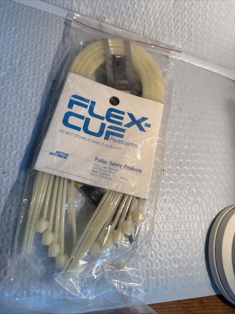 Vintage Flex-Cuf Restraints MIB