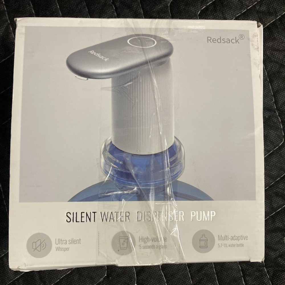 Redsack Silent Water Dispenser Pump Fits 5 Gallon Jug w/USB C
