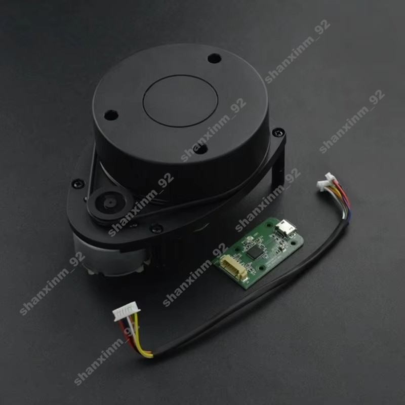 2D 360 Degree 12m Scanning Radius High Precision UART Serial 8K Sampling 5.5Hz