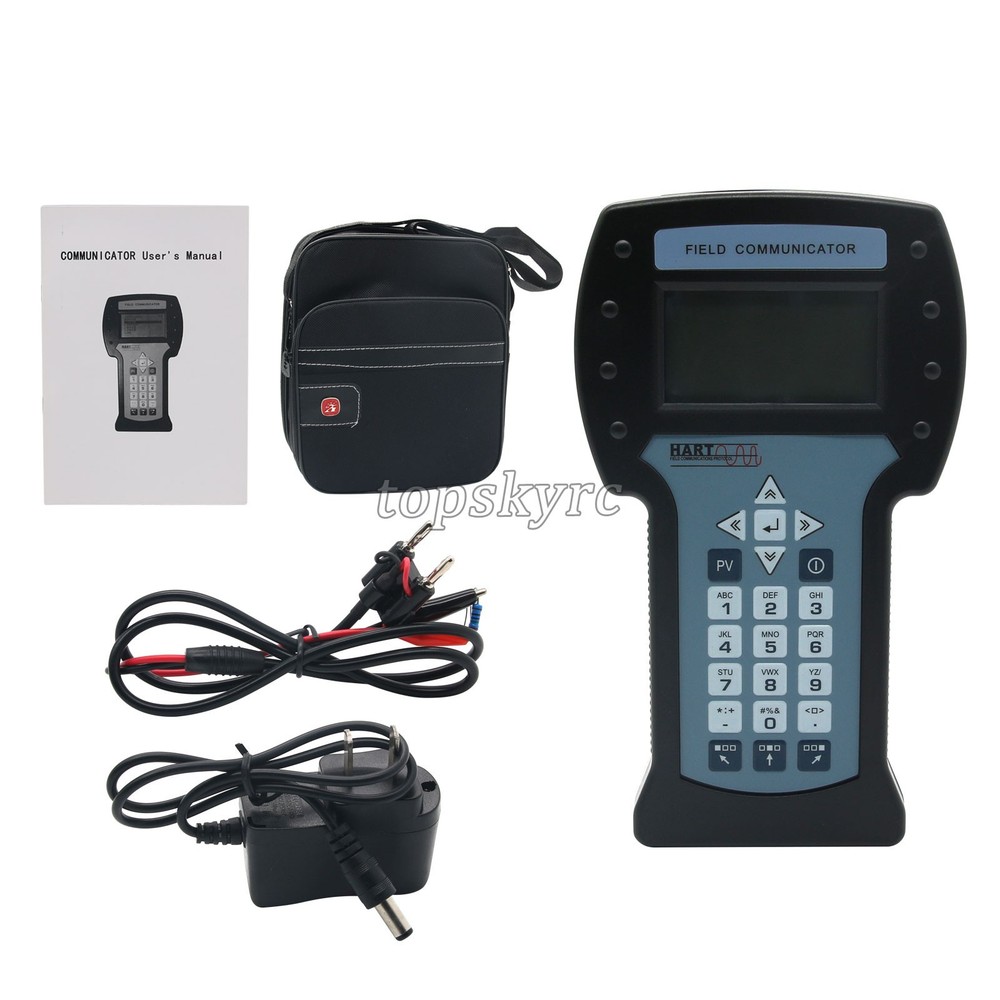 Handheld Hart Field Communicator Pressure Temperature Transmitter Calibration TS