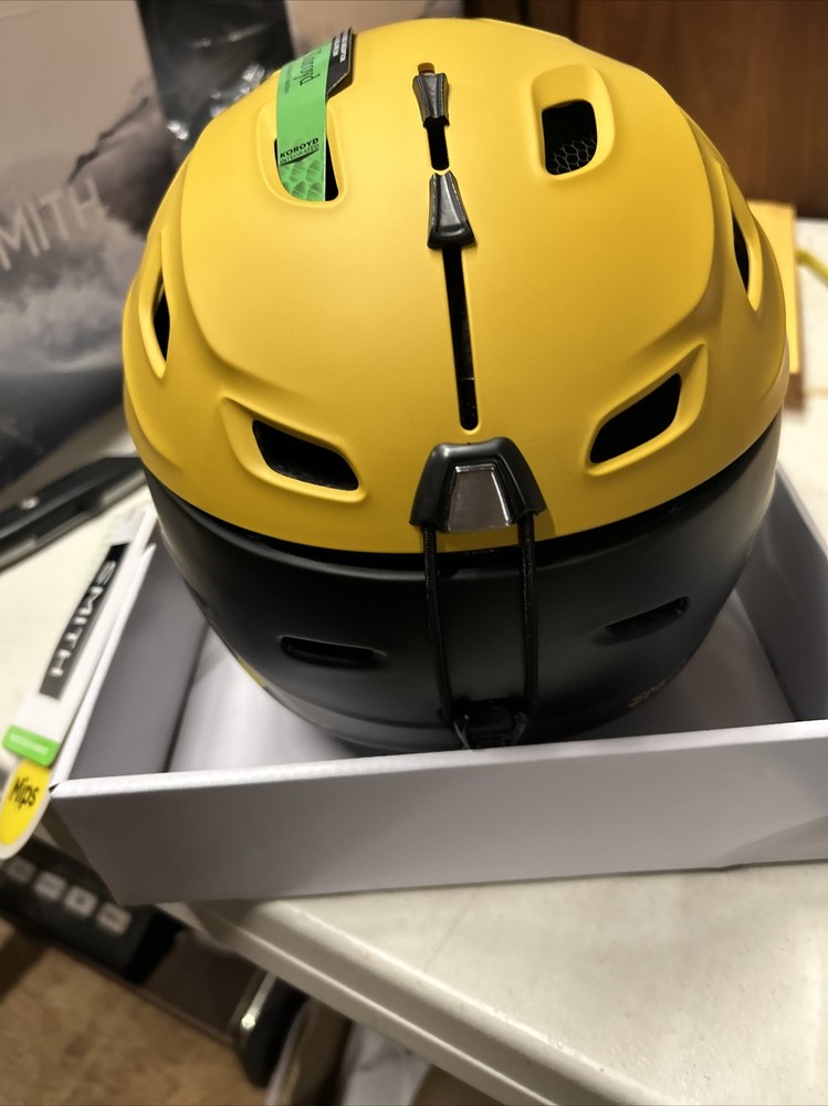 Smith Vantage Mips Small Snow Ski Helmet Matte Saffron Black Koroyd