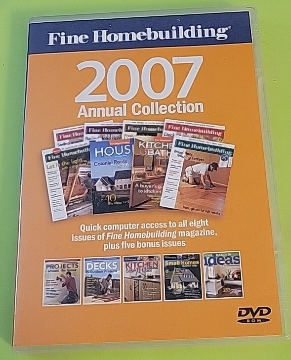 Fine Homebuilding 2007 Annual Collection