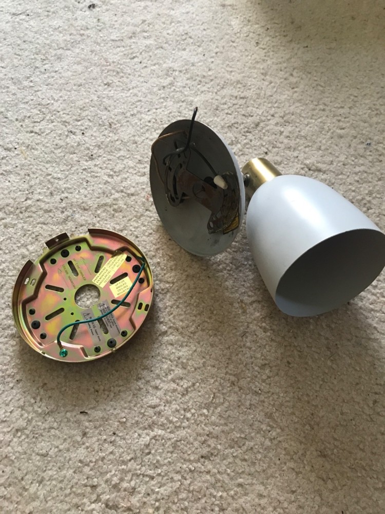 Mid-Century Cone Wall Light Fixture