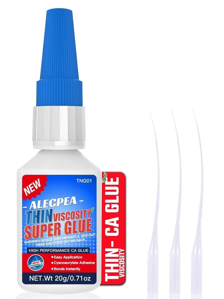 20g Thin CA Glue Fast Cure for Hobbies, Wood, Models & Precision Work