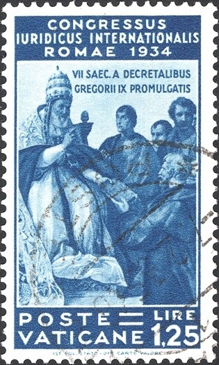 VATICAN, 1935. Gregory IX 46, Used 2