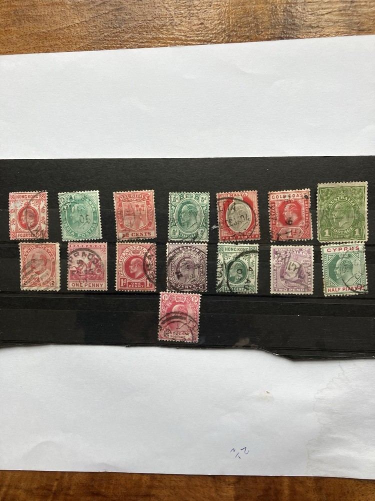 EARLY COMMONWEALTH POSTAGE STAMPS