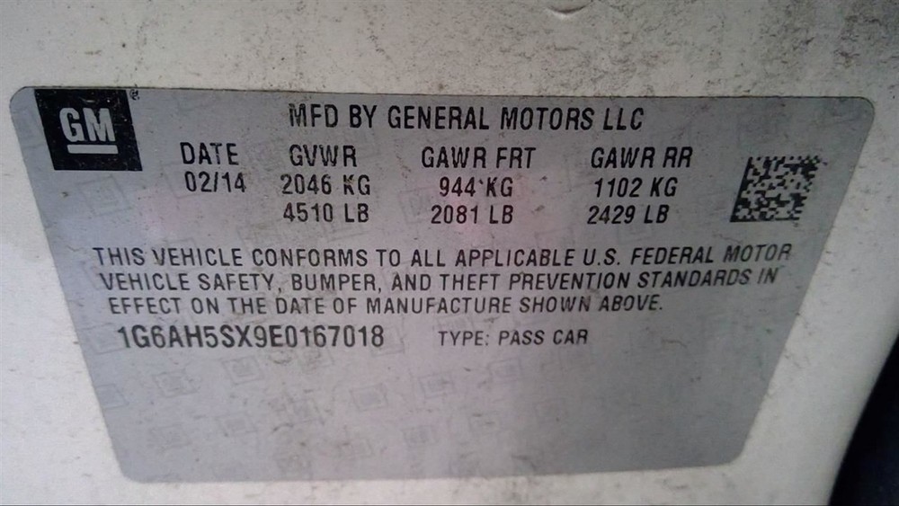 Camera/Projector Base Camera Decklid Applique Opt UVC Fits 13-16 ATS 1582786