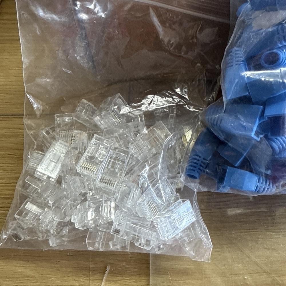 Ergonomic Pass-Through Crimper & Testing Kit for Ethernet Cable Installation