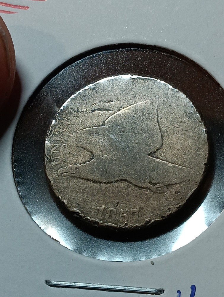 👉1857 Flying Eagle Penny Good Choice  I/102