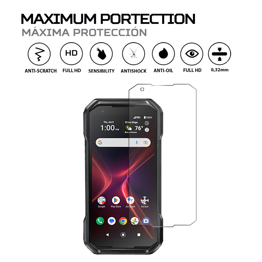 ANTISHOCK Screen protector for Kyocera DuraForce Pro 3