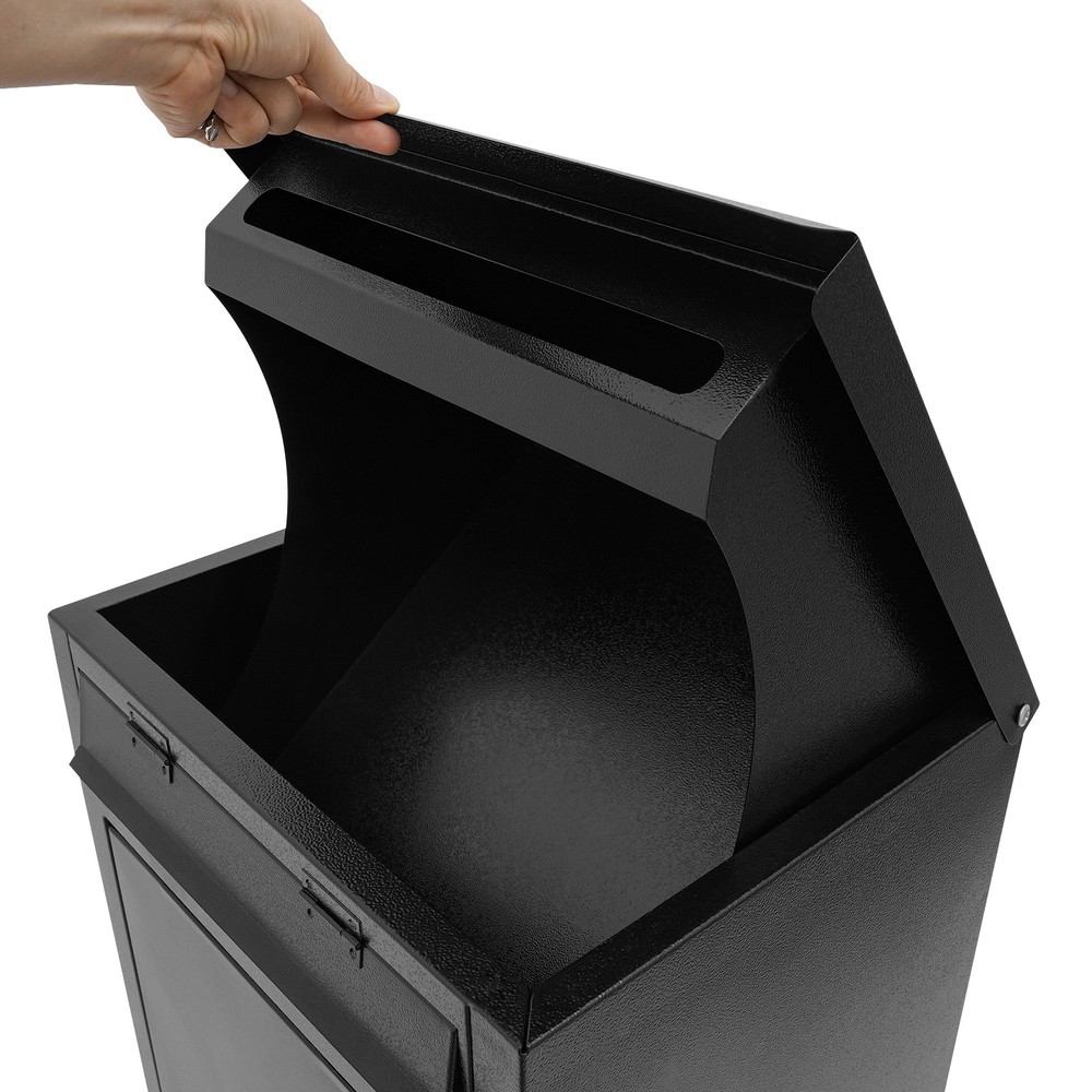 Parcel Drop Box Package Delivery Case Large Envelopes Mail Boxes with Key Lock