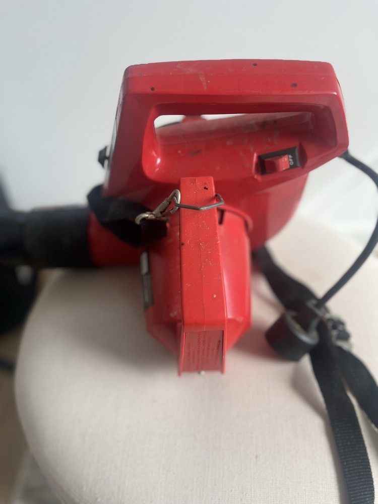 Craftsman Handheld Leaf Blower Corded Electric Variable Speed 1HP Red w/ Strap