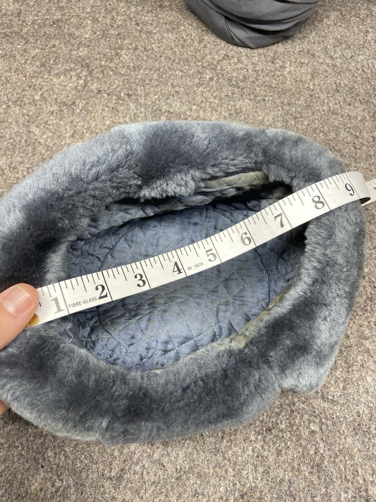 Original VTG Soviet Ushanka AUTHENTIC Cold War winter Hat Size SMALL
