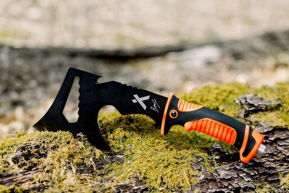 Ultimate Hatchet Axe Camping Survival & Backpacking Includes Sheath Bottle