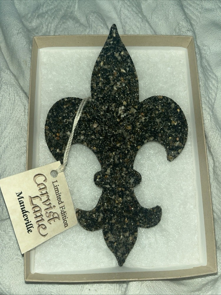 Fleur de Lis Black Wall Art