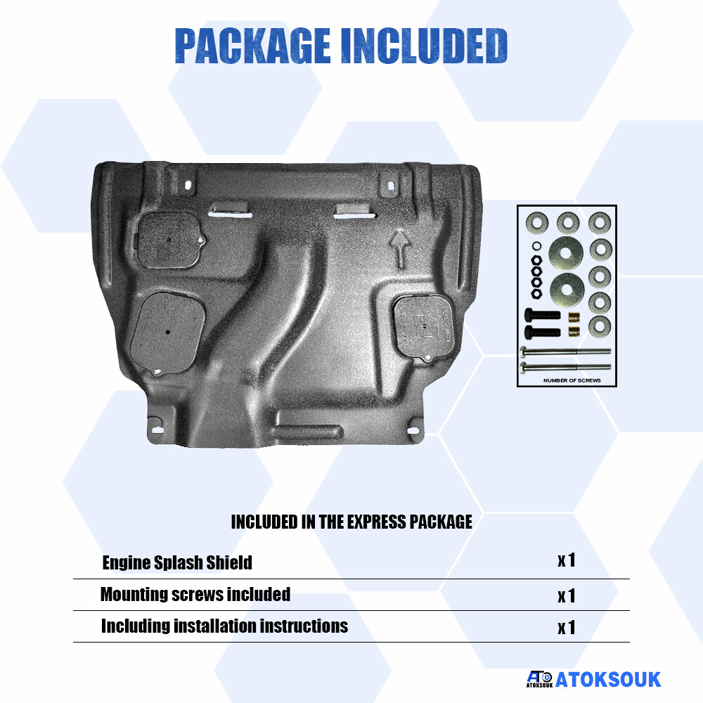 Thick Engine Splash Shield For Toyota RAV4 2013-2018 Front Engine Guard Hard