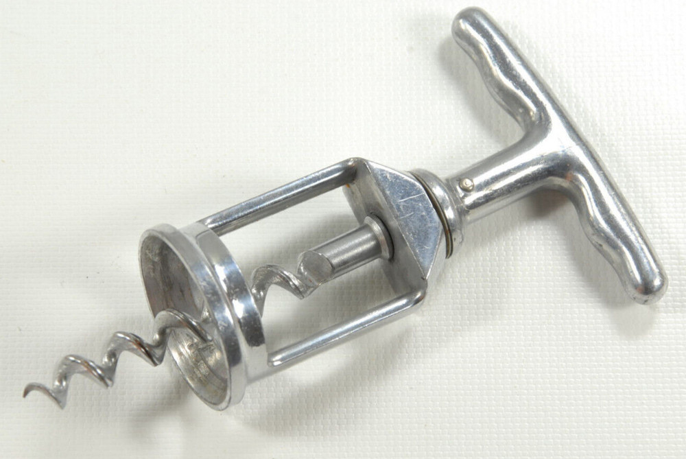 Corkscrew Twist & Pull Wine Opener Made in Switzerland Vintage
