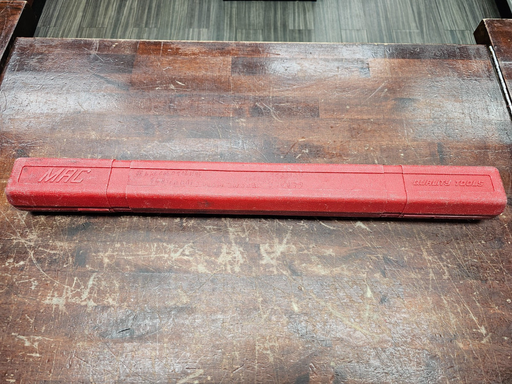 Mac Tools TWV250 Adjustable Torque Wrench 1/2" Drive