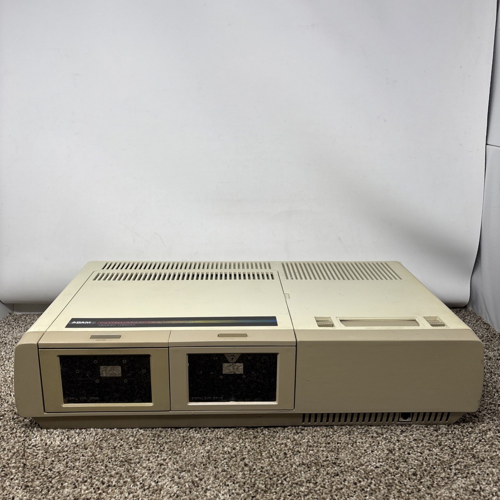 Coleco ADAM CPU ONLY Computer Cassette Drive ColecoVision System Working!